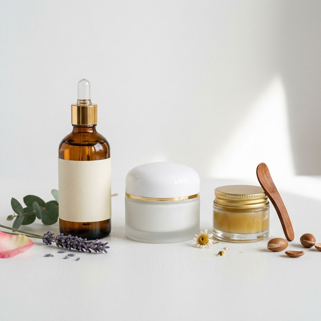 GLOW VAI Cosmetics skincare serums and ointments collection